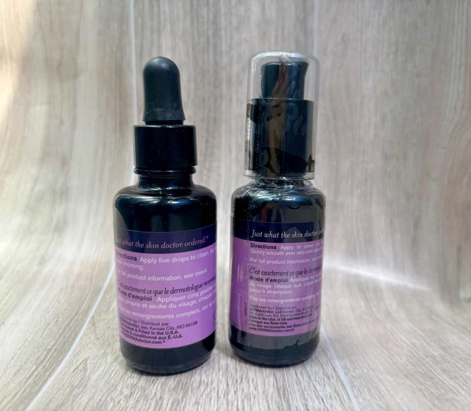 Lot Of 3 Dermadoctor Kakadu C Serum, Evening Oil And Peeling Pads - Image 4 of 4