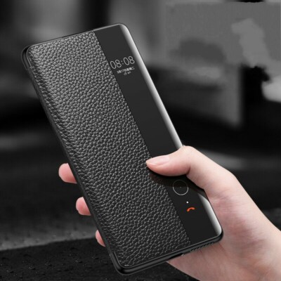 For Huawei Mate 40 /Pro /Pro+ Luxury Smart View Flip Leather Wallet Case Cover