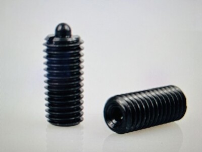 Halder Federndes Druckstücke mit ISK und Druckstück M8x25mm Stahl Federkraft