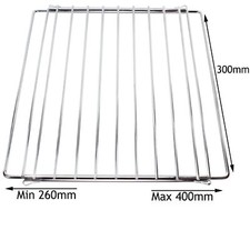 JOHN LEWIS Small Adjustable Extendable Chrome Range Mini Oven Cooker Shelf Rack