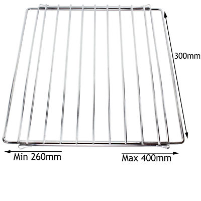JOHN LEWIS Klein Verstellbar Ausziehbar Chrom Range Mini Backofen Herd Regal Rack