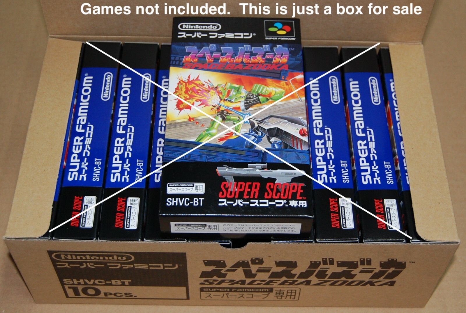 SPACE BAZOOKA (JAP) für SUPER SCOPE - SUPER FAMICOM (Gebraucht) in Spiegel b. Bern für CHF 8