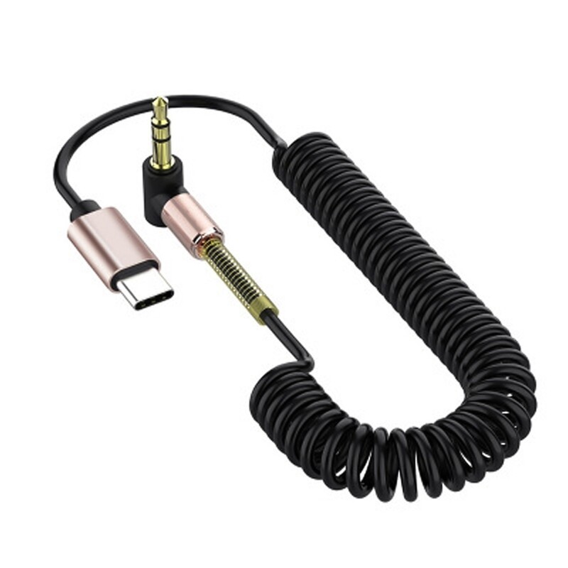 3.5mm Male to Type C Male Cable to USBC Adapter Cord-image