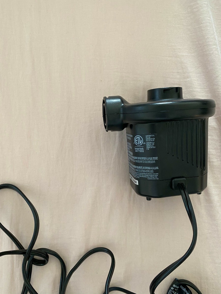 Pompa Elettrica Intex Quick-Fill AC 110-120V - Flusso Aria 21.2 CFM, 3 Ugelli, Per Gonfiabili