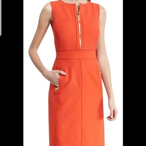 tory burch orange dress