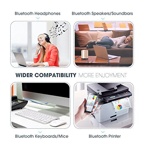 CGZZ Adaptateur Bluetooth 4.0, Clavier, Appareil Mobile, Souris et Autres connex - Photo 3/4
