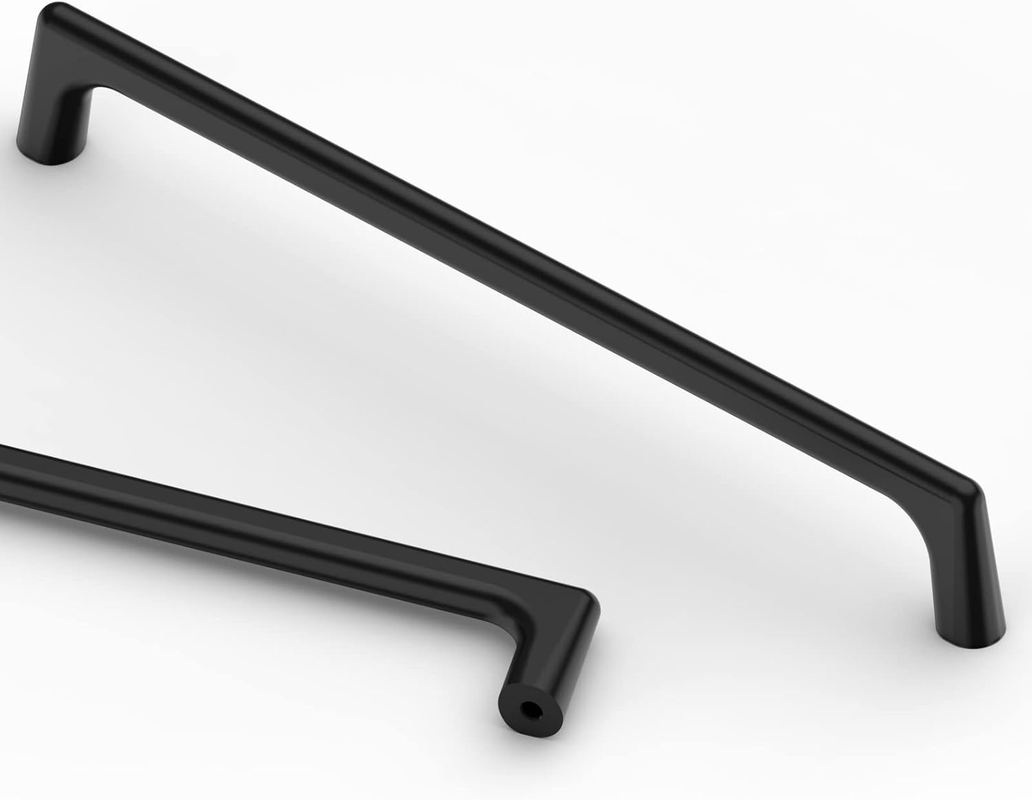 10 Pack 7.5 Inch(192Mm) Matte Black Cabinet Pulls Cabinet Handles Cupboard Handl