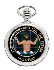 Murray savage Scottish Clan Pocket Watch
