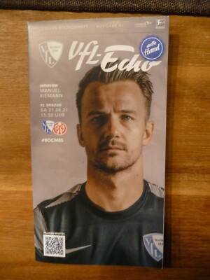 Stadionzeitung VfL Bochum - FSV Mainz 05, 21.08.2021, 1. Bundesliga 21/22