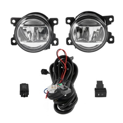 2Pcs Front Left Right Fog Light Lamp Assembly 6000K for Honda Multiple Models