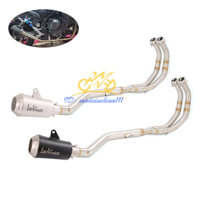 For Honda CBR500R CB500F CB500X 2013-2022 Exhaust Muffler Front Pipe Full System