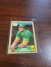 1987 Topps Jose Canseco All Star Rookie Baseball Card #620 Oakland Athletics MT 