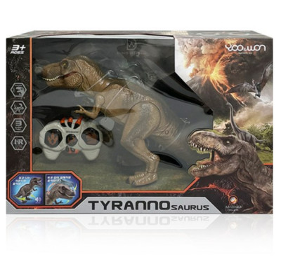 DINO World  Tyranno saurus Electronic RC Toy with Controller for Kids Gift