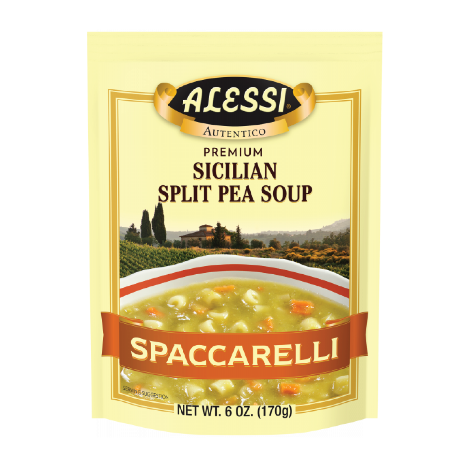 Alessi Autentico Variety Flavor Soup Mix Packets 6oz Mix & Match