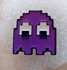 GHOST-PAC MAN- ENAMEL PIN-SHIP ALL THE PINS YOU BUY FOR $4.99-VISIT OUR STORE