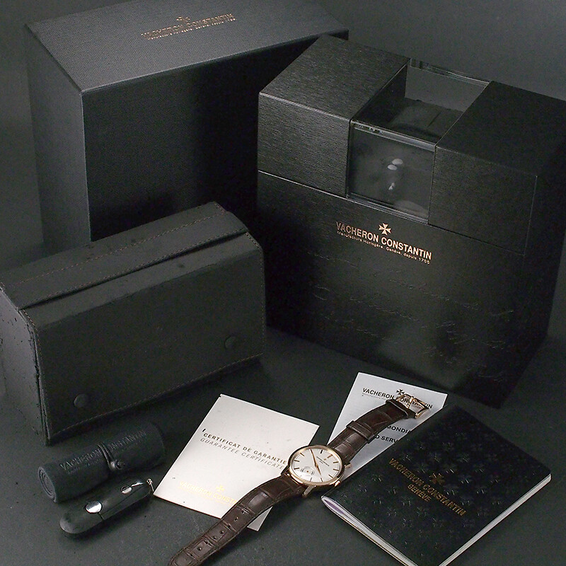vacheron constantin Patrimony Traditional K18PG watch men TO165401