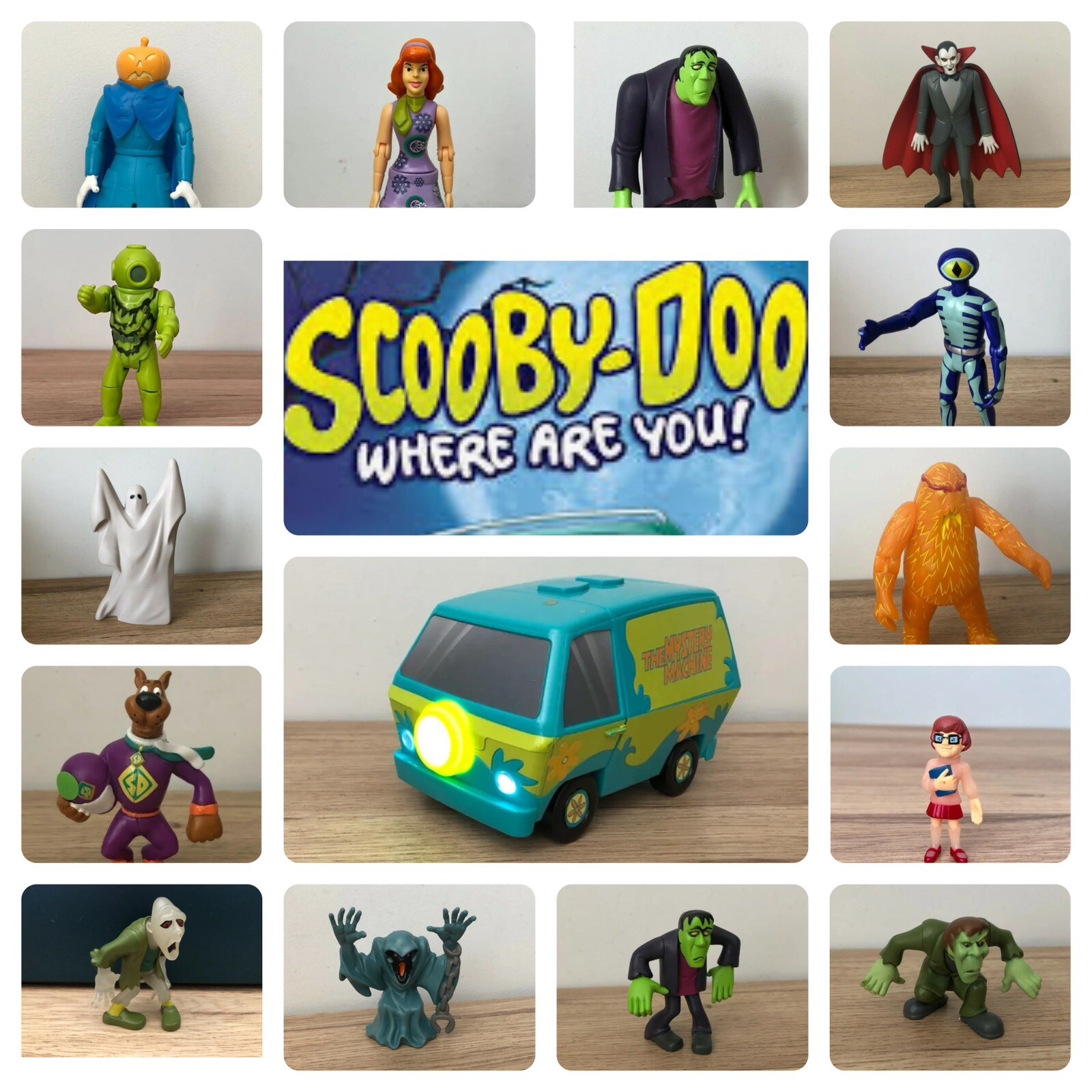 SCOOBY DOO TOY FIGURES GANG MONSTERS Multi Listing Choose your Characters