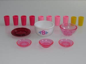 barbie doll plates