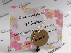 Dettagli Su Invito Personalizzato Festa Compleanno 18 Anni Party Birthdayoriginaleomaggio