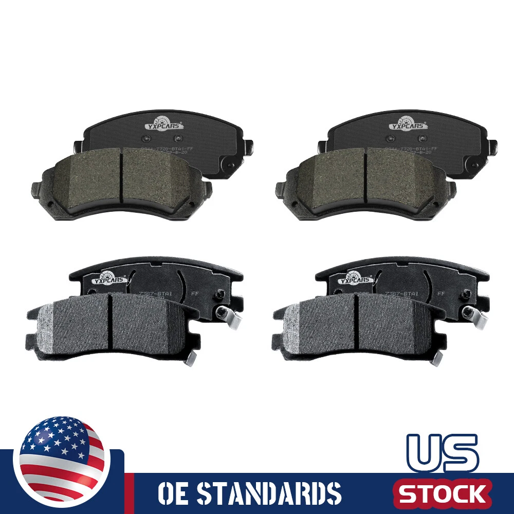 Kit De 6 Piezas De Rotores De Disco Traseros Y Pastillas De Freno Cerámicas Para Buick Rendezvous Y Aztek 2002-2007 | Detroit Axle