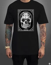 Streetwise Muertos Graphic T-Shirt Black M-L-XL-2XL-3XL-4XL-5XL