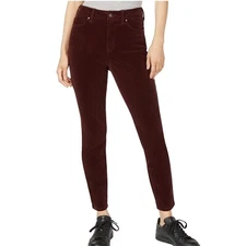 NWT REWASH Corduroy Pants Jr Size 3R 'Vintage' Burgundy Skinny Stretchy Minimal