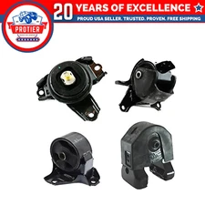 Fits 2009-2010 Hyundai Sonata 2.4L w/AUTO Motor & Trans Mount Set 4PCS : A7162,