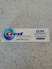 Crest Gum Detoxify Deep Clean Toothpaste, 0.85 Ounce Travel Size