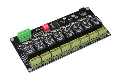 8 Channel I2C Electromagnetic Relay Module Arduino Raspberry 3.3V 5.0V DIN