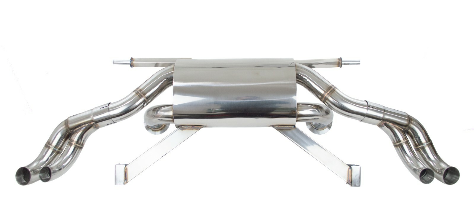 AUDI R8 5.2L V10 09-12 T304 Rear Section Performance Race Spec Exhaust System