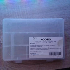 Kootek Model KC034 48 Piece Cake Decorating Supplies Kit With 7 Cake Stencils