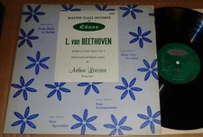 Arthur Loesser BEETHOVEN Sonata Op.2 No.3 Performance, Master Lesson Educo 5002