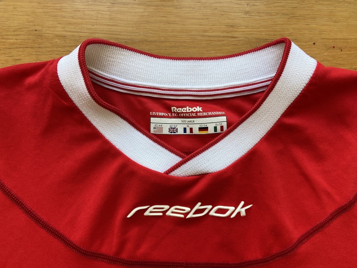 LIVERPOOL 2002 2003 HOME FOOTBALL SHIRT SOCCER JERSEY LONG SLEEVE