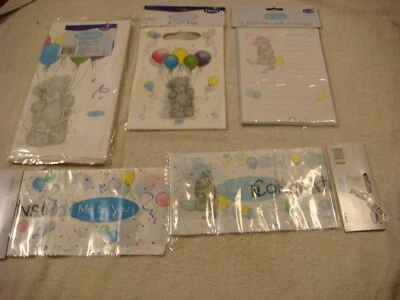 DUNI Me To You party goods table covers, invites, party bag bannerts ect