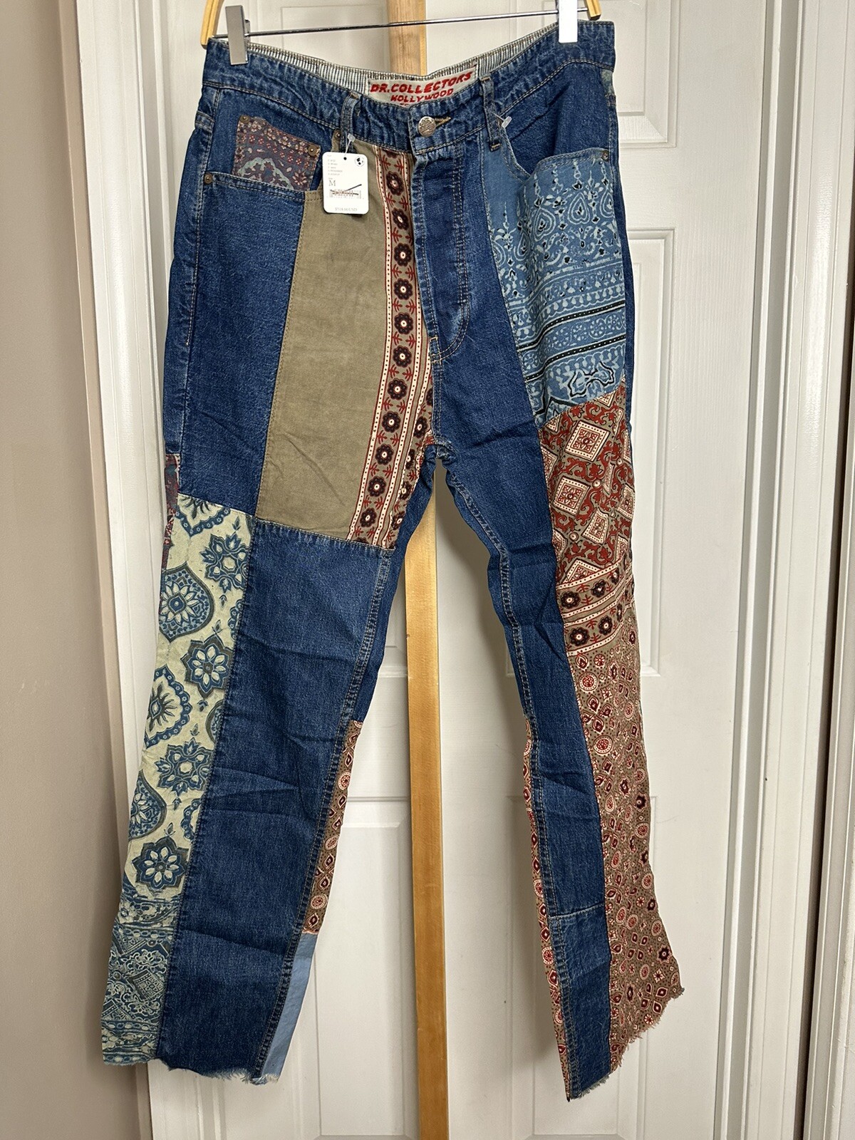 Dr. Collectors x Free People Patched Jeans Size M $518 image 5