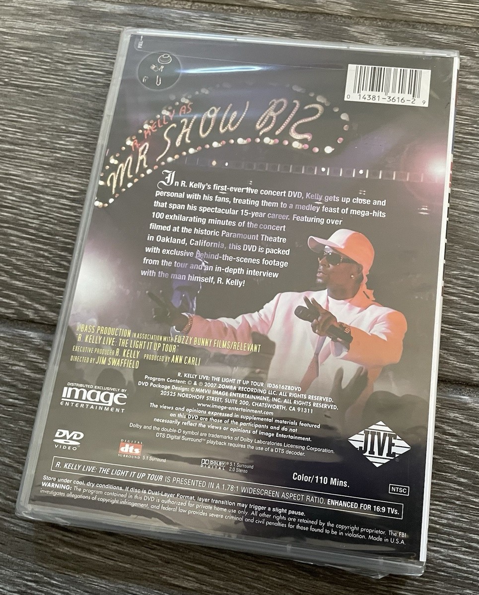 R. Kelly - Live The Light It Up Tour (DVD, 2007) for sale online