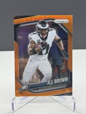 2025 Panini Prizm - A.J. Brown #253 Orange Prizm /249 Eagles