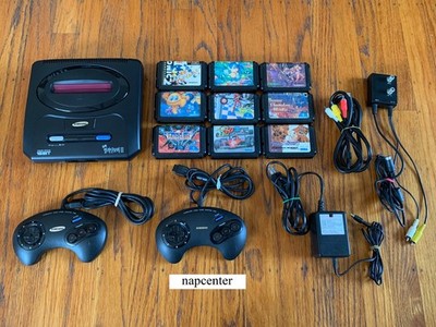 Samsung Super Aladdin Boy 2 console system 9 games Korean Korea Sega Mega Drive