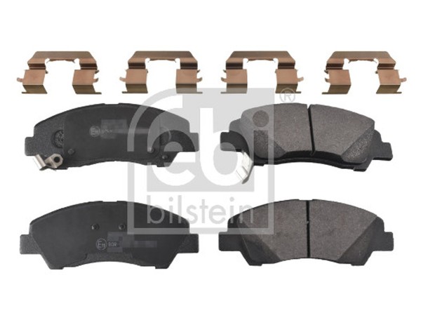 Febi Bilstein Bremsbelagsatz Scheibenbremse 116276 FüR Hyundai I10 2 BA IA LPG-image