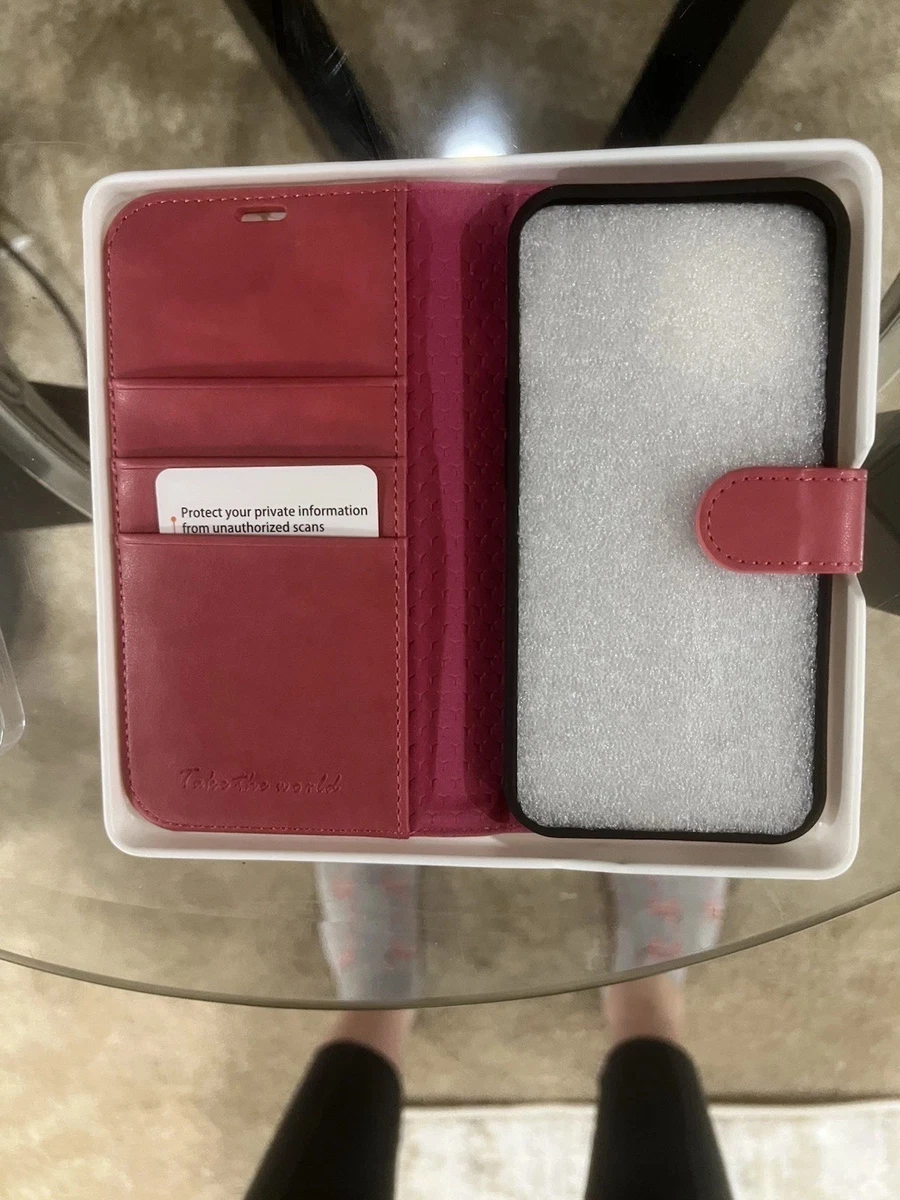 Cover per iPhone 11, Custodia a Portafoglio in Pelle PU [Slot