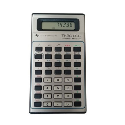 Texas Instruments TI-30 LCD Constant Memory Wissenschaftlicher Taschenrechner Vintage 90er