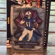 Wild Card 2021 Alumination Jaret Patterson Football Buffalo Bulls Insert #ABC-48