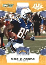 2008 Score Super Bowl XLIII Gold #263 Chris Chambers - FB