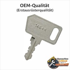 #13  Zündschlüssel 14644 passend für Weber Rüttelplatte Verdichter Jungheinrich