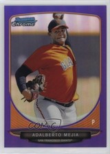 2013 Bowman Chrome Prospects Purple Refractor /199 Adalberto Mejia #BCP171 11if