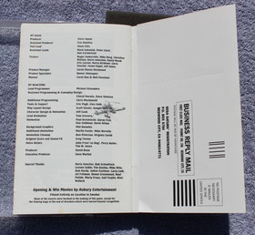 Bug (Sega Saturn, 1995) CIB Reg Card