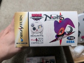 Nights into Dreams + 3D Multi Controller Bundle Set Sega Saturn - CIB, Japan Ver