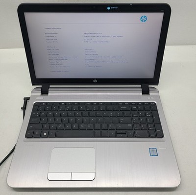 HP ProBook 450 G3 15.6'' Laptop Intel Core i5-6200U 8GB Ram NO HD/OS (FL)