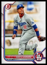 Eddys Leonard 2022 Bowman Draft #BD-150 Los Angeles Dodgers