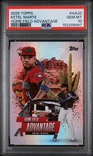 2025 Topps Ketel Marte Home Field Advantage Case Hit SSP PSA 10 Pop 7